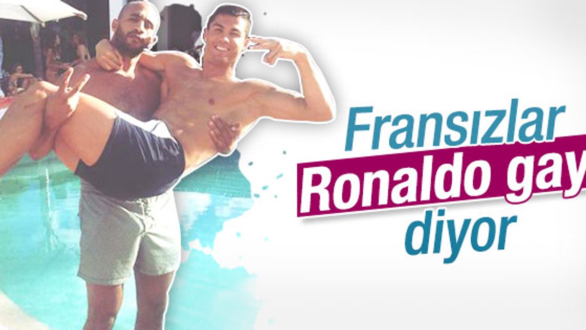 Fransızlar Ronaldo'yu gay yaptı