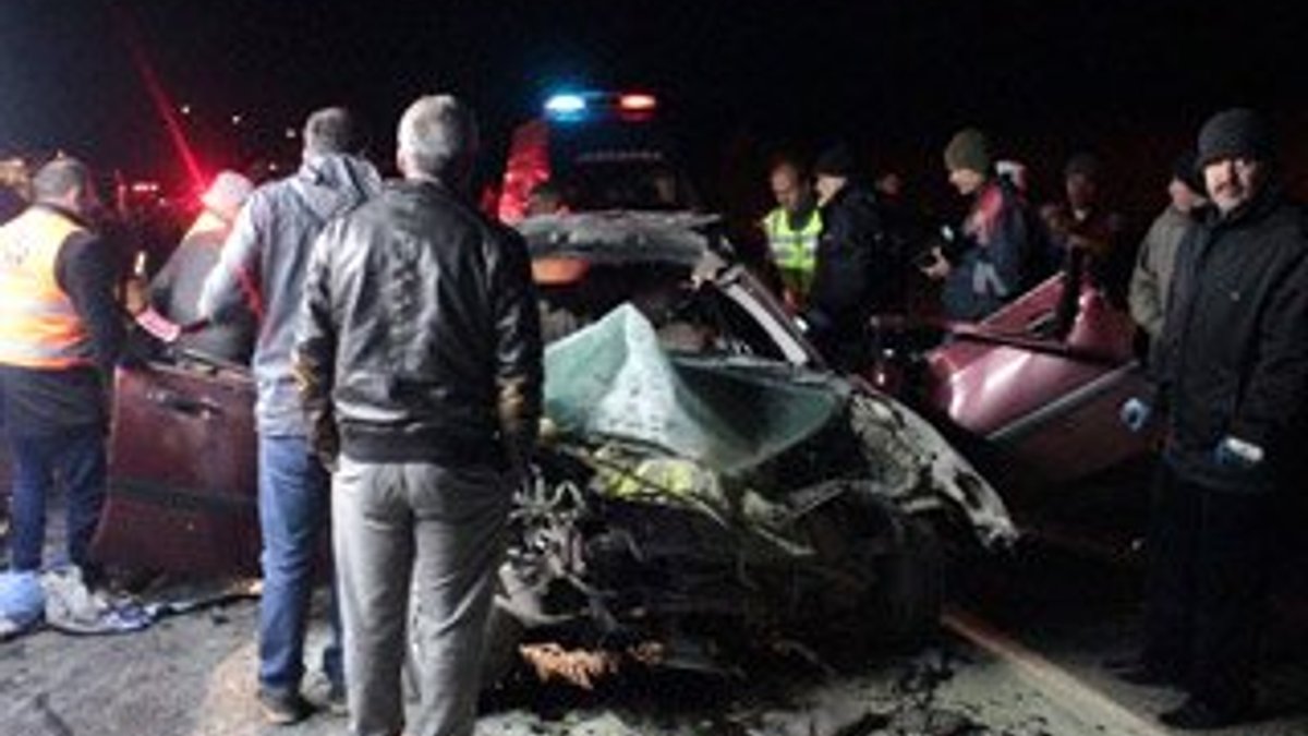 Kırşehir'de kaza: 4 ölü 2 yaralı