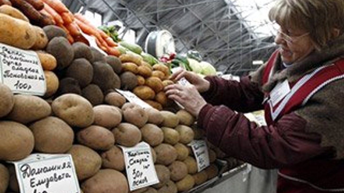 Rusya'da sebze ve meyve fiyatları arttı