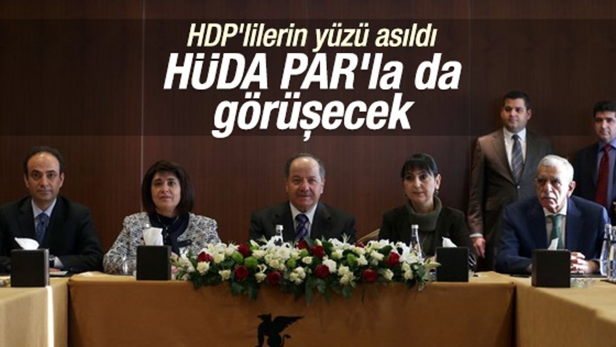 Barzani HDP heyeti ile bir araya geldi
