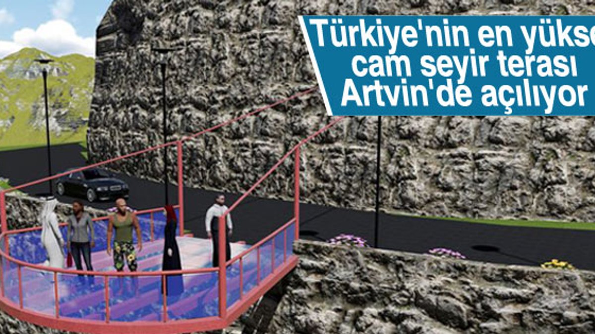 Türkiye'nin en yüksek cam seyir terası 2016'da açılacak