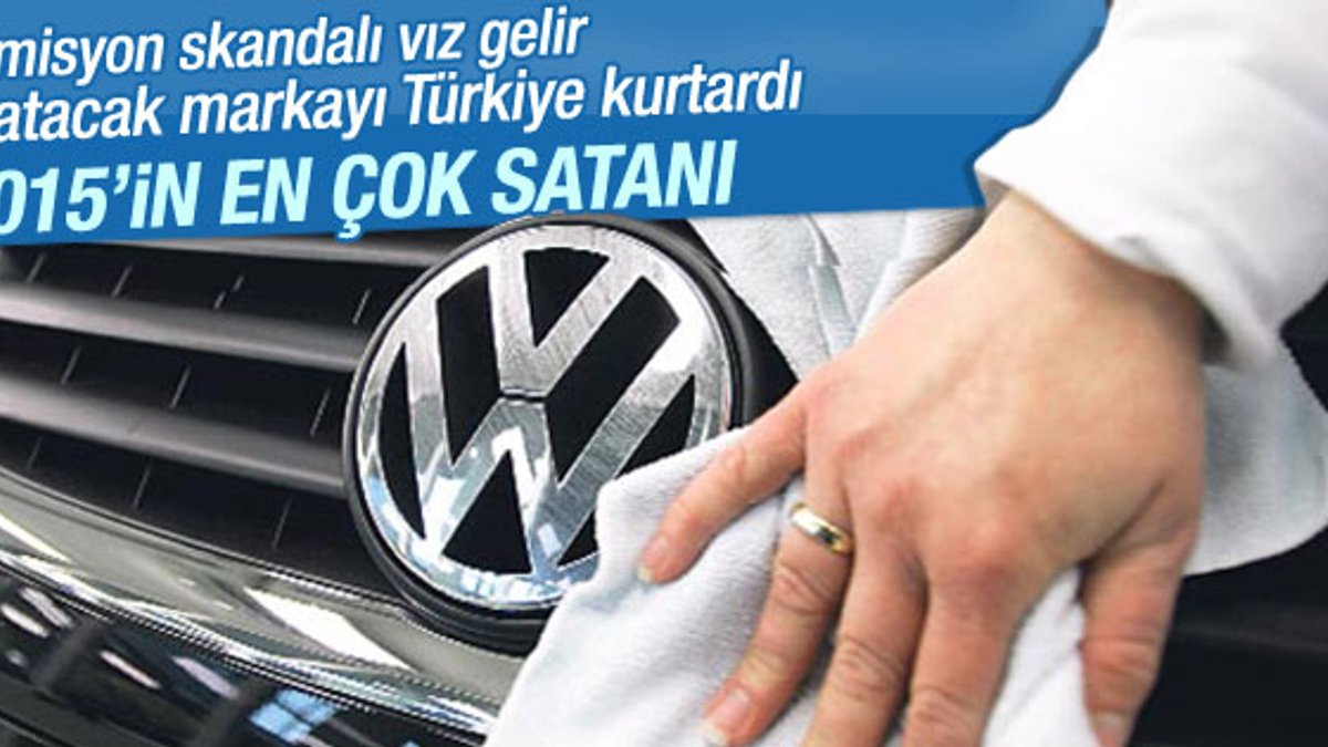 Türkiye'de en çok Volkswagen satıldı