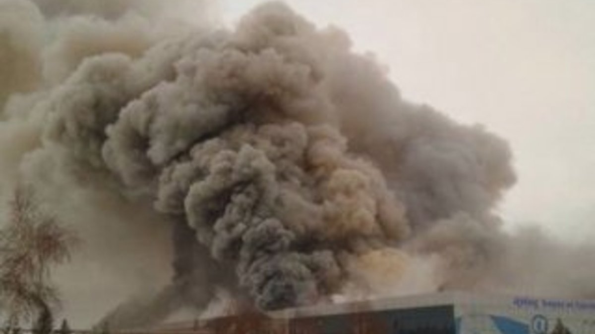 Çankırı'da dev tesiste yangın