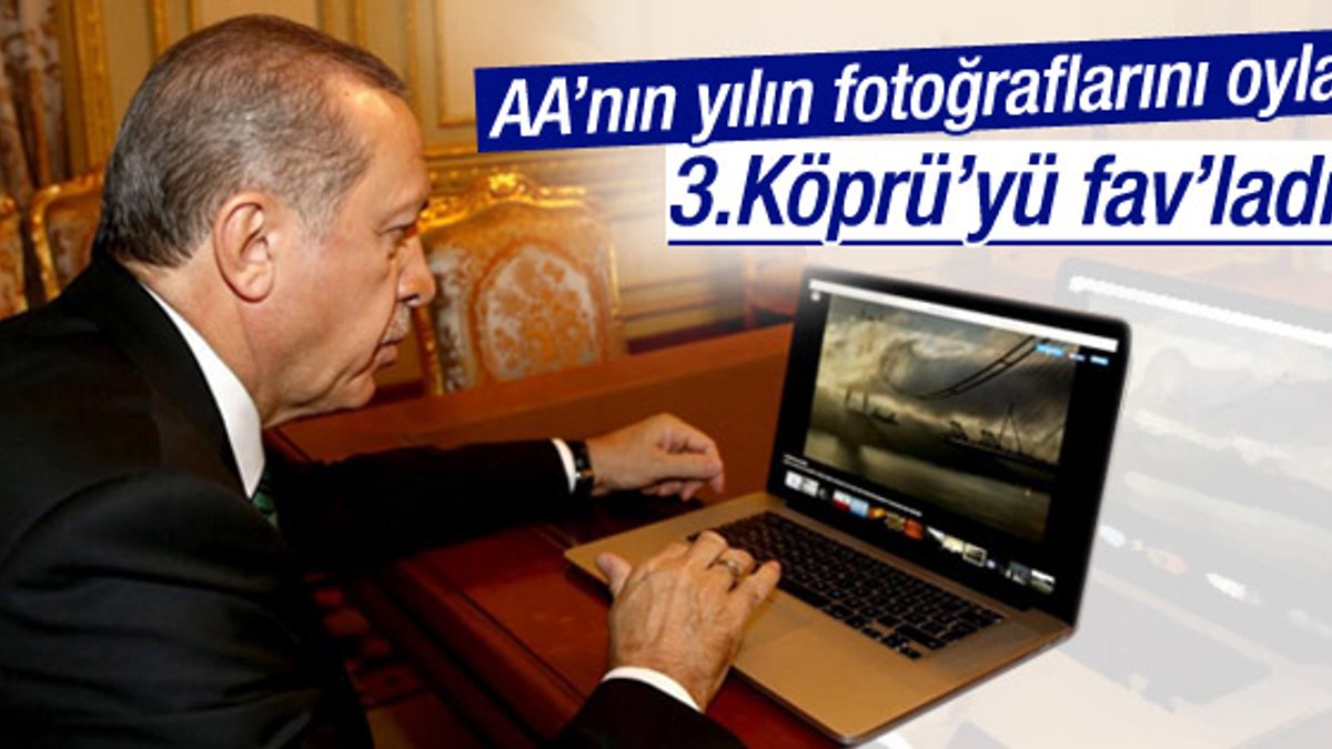 Cumhurbaşkanı Erdoğan Yılın Fotoğrafı oylamasına katıldı