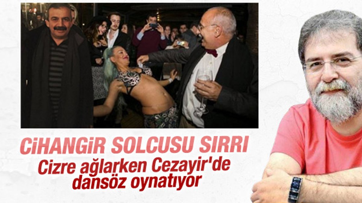 Ahmet Hakan Sırrı Süreyya'nın dansöz oynatmasına kızdı
