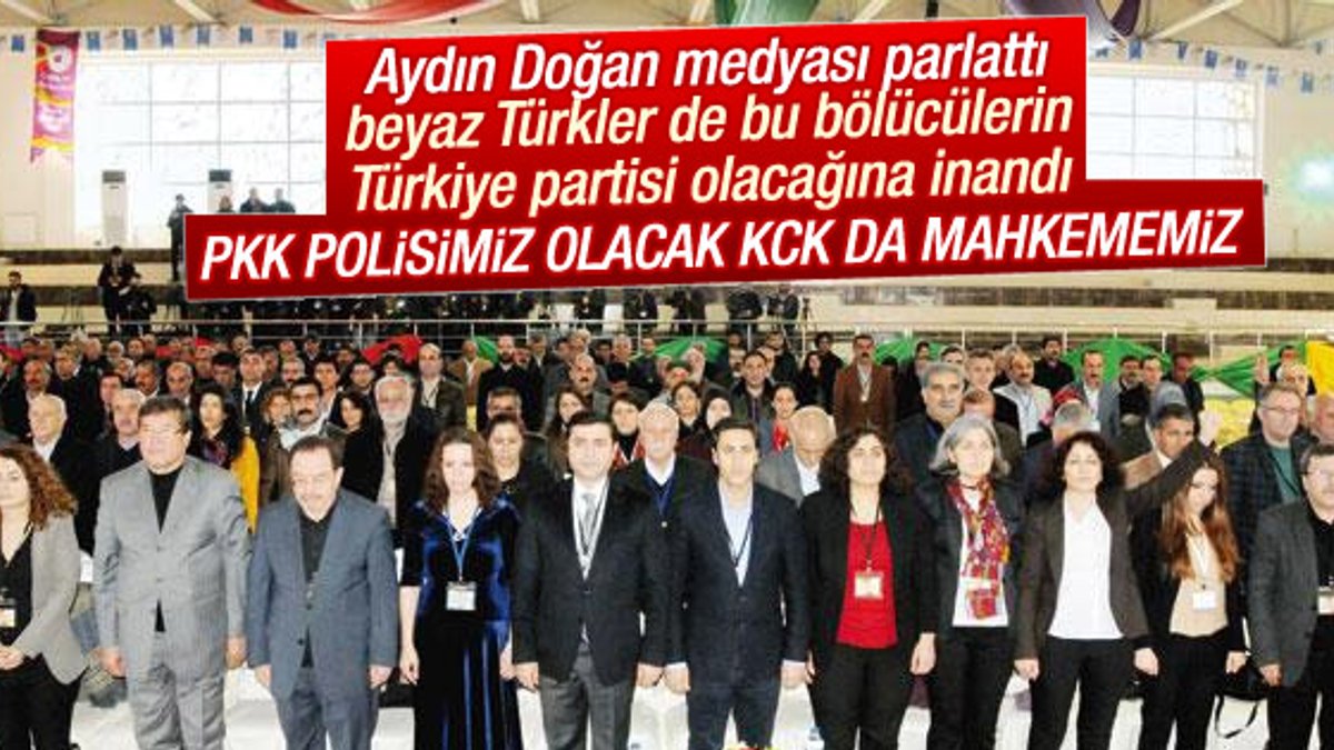 HDP yargıyı KCK'ya asayişi PKK'ya bağlamak istiyor