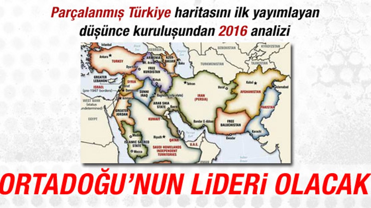Stratfor: Türkiye 2016'da Ortadoğu'nun lideri olabilir