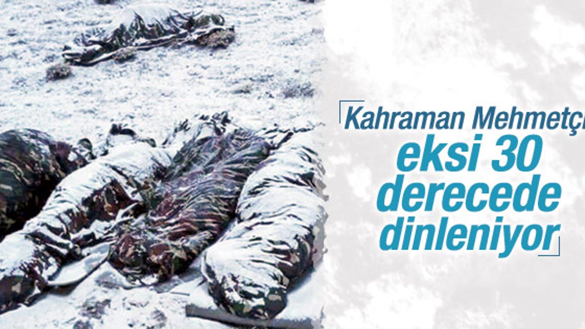 Mehmetçik eksi 30 derecede soğukla ve PKK'yla mücadelede