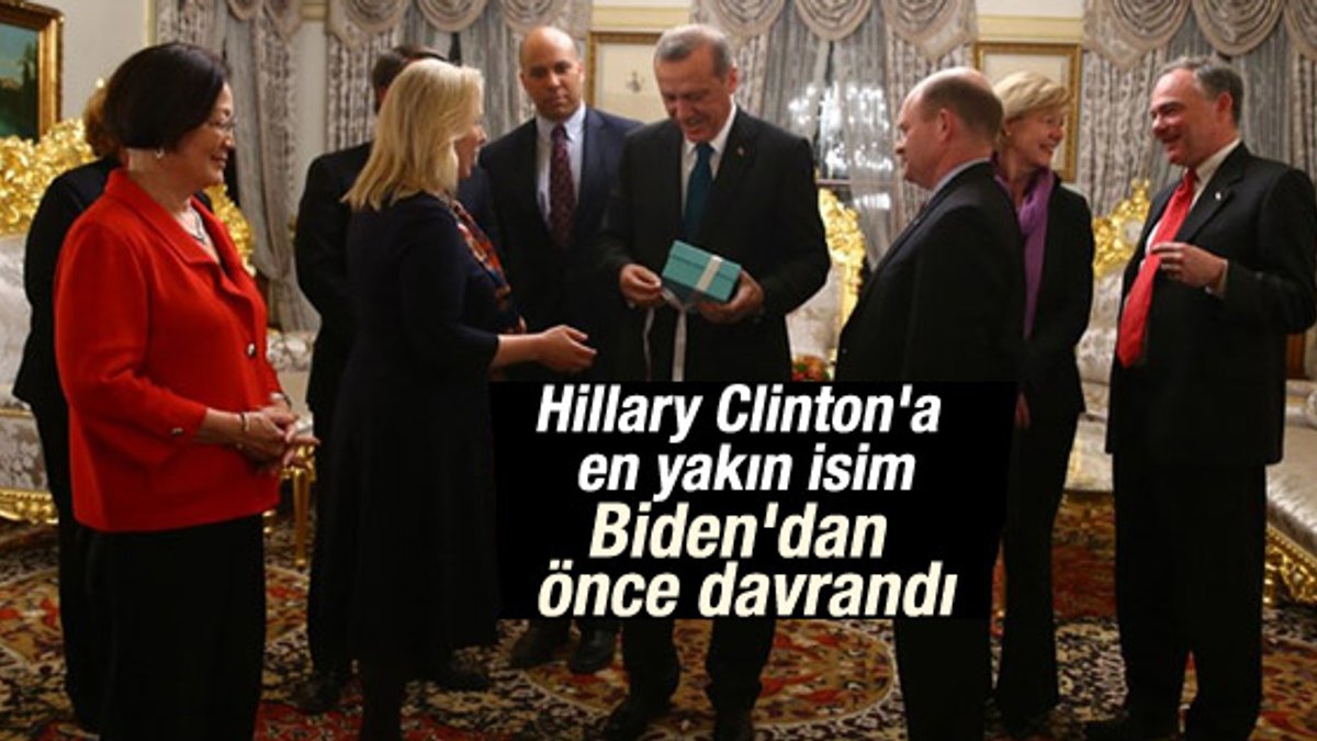 Cumhurbaşkanı Erdoğan ABD heyetiyle görüştü