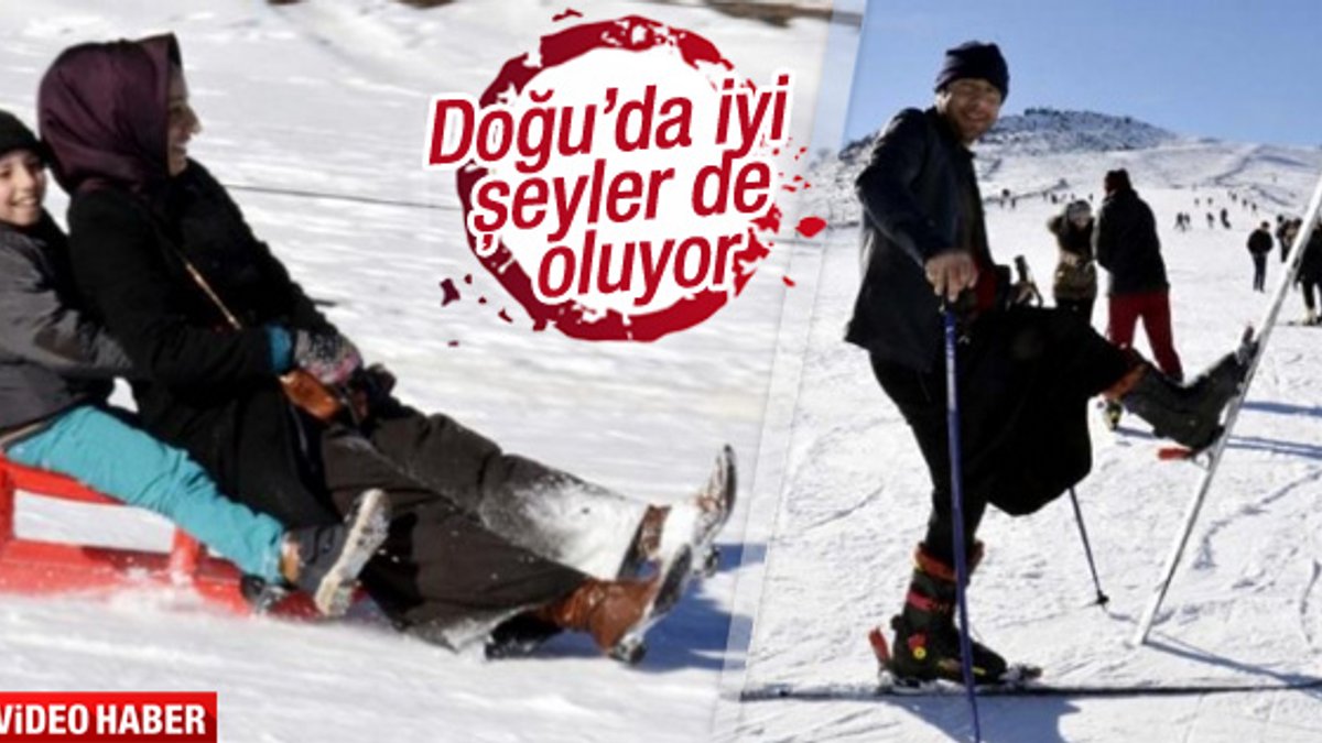 Siverek'te kayak sezonu açıldı