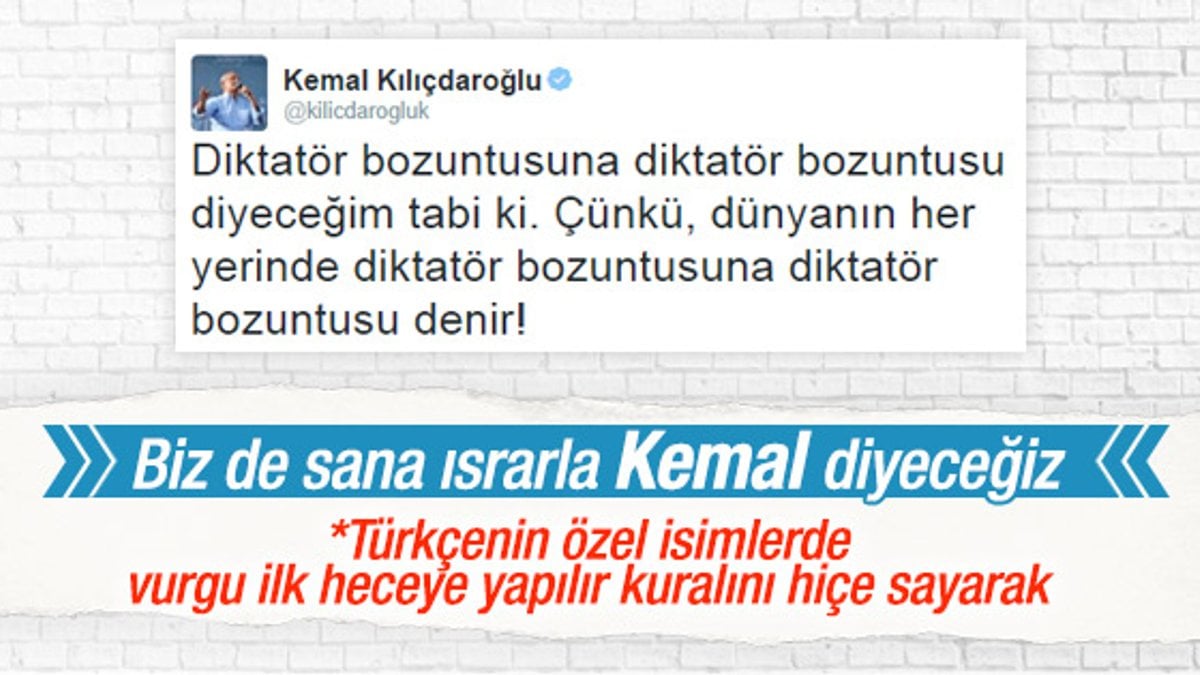 Kılıçdaroğlu Cumhurbaşkanı'na hakaretlerine devam etti