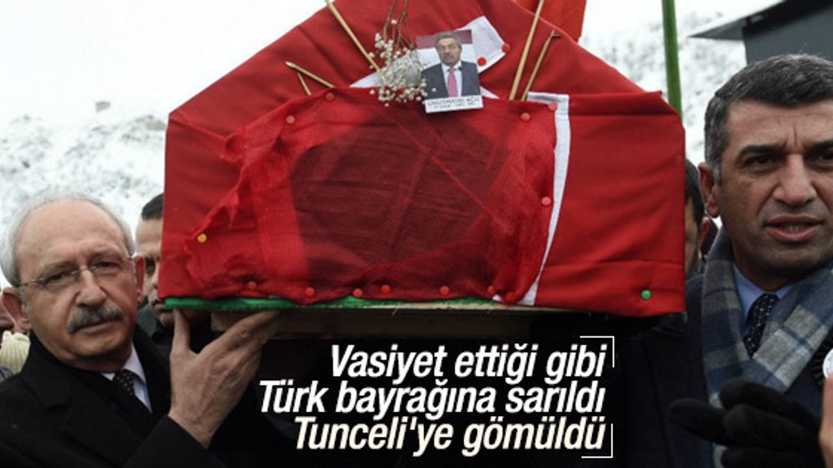 Kamer Genç'in tabutunu Kılıçdaroğlu omuzladı