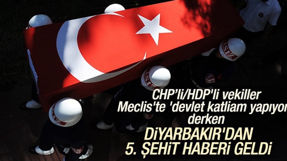 Diyarbakır Sur'dan 5 şehit haberi geldi