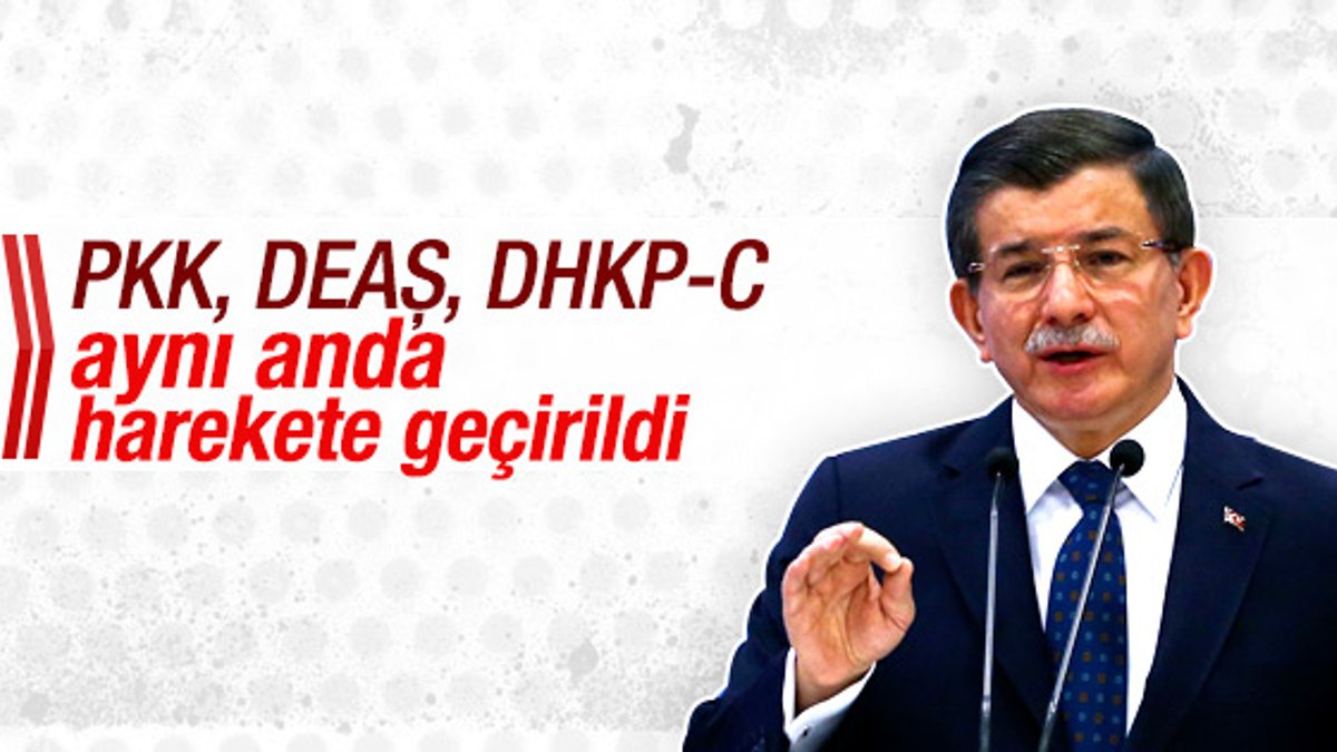 Davutoğlu'nun Ak Parti İl Başkanları toplantısı konuşması