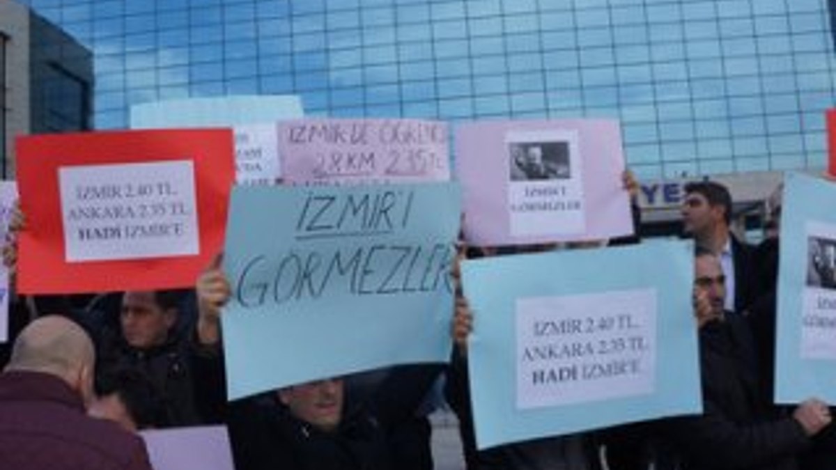 CHP'li protestoculara İzmir hatırlatması