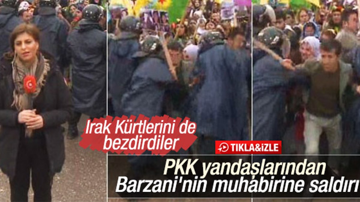 PKK'lılardan Rudaw muhabirine saldırı
