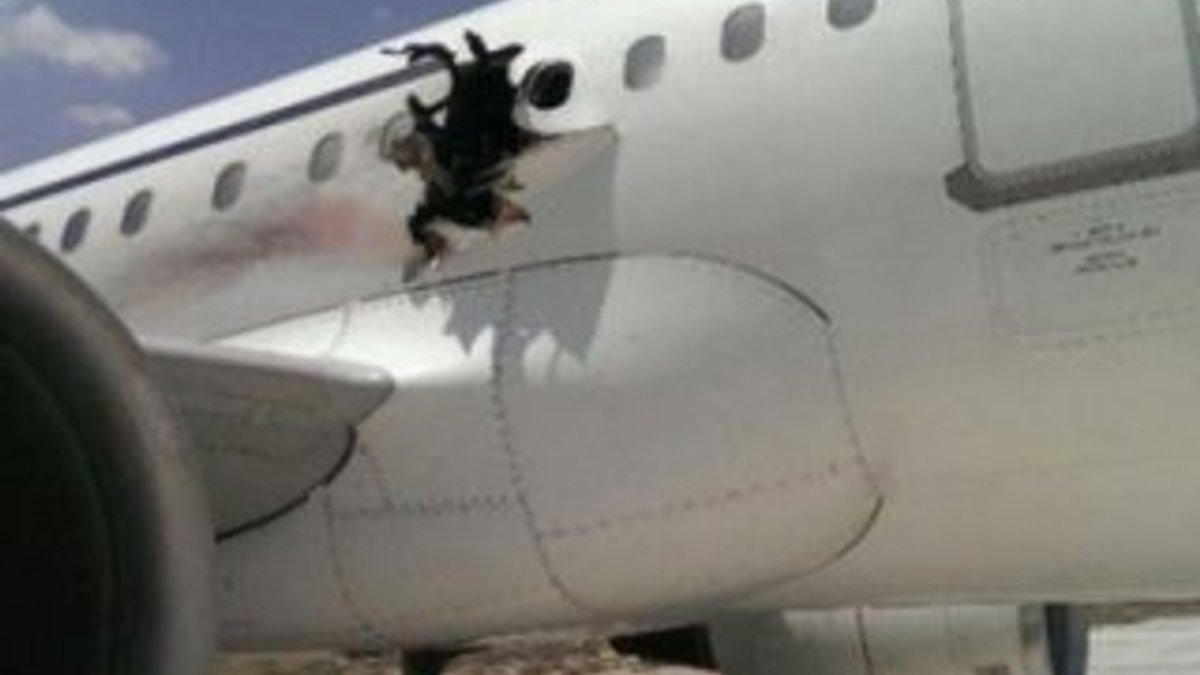 Somali'den kalkan uçağın patlama sebebi belli oldu