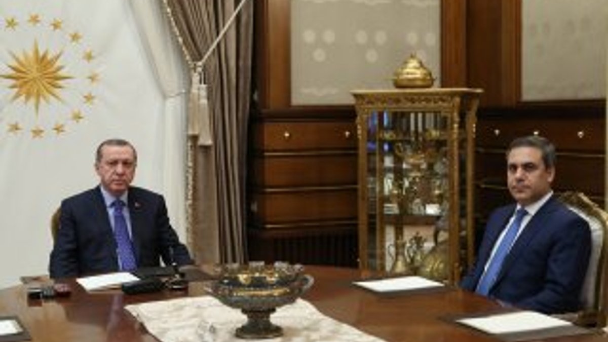 Cumhurbaşkanı Erdoğan Hakan Fidan'la görüştü