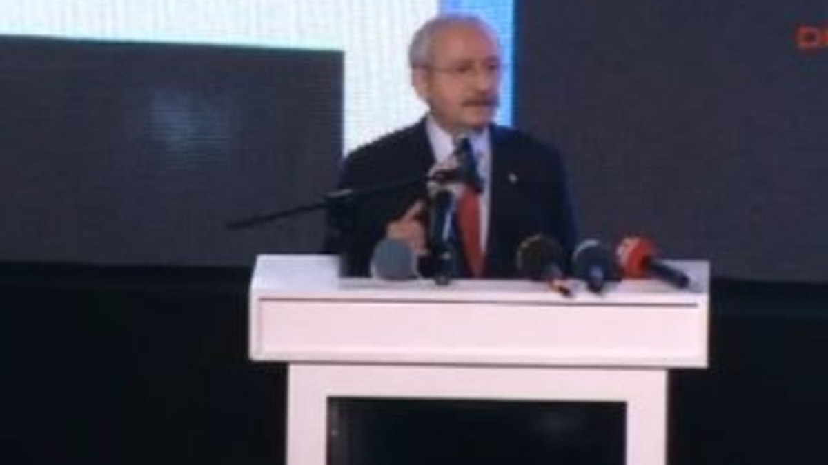 Kemal Kılıçdaroğlu DİSK Genel Kurulu'nda