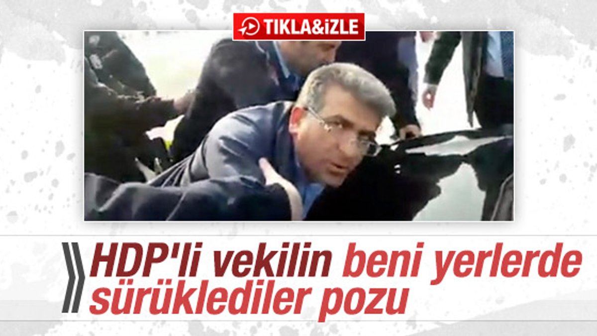HDP'li vekil Adem Geveri yol kapatma eylemi yaptı
