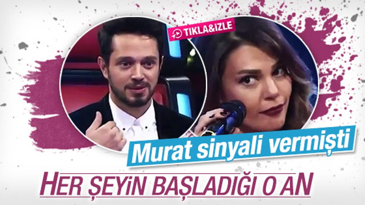 Aslı Enver ile Murat Boz aşkı O Ses Türkiye'de başladı