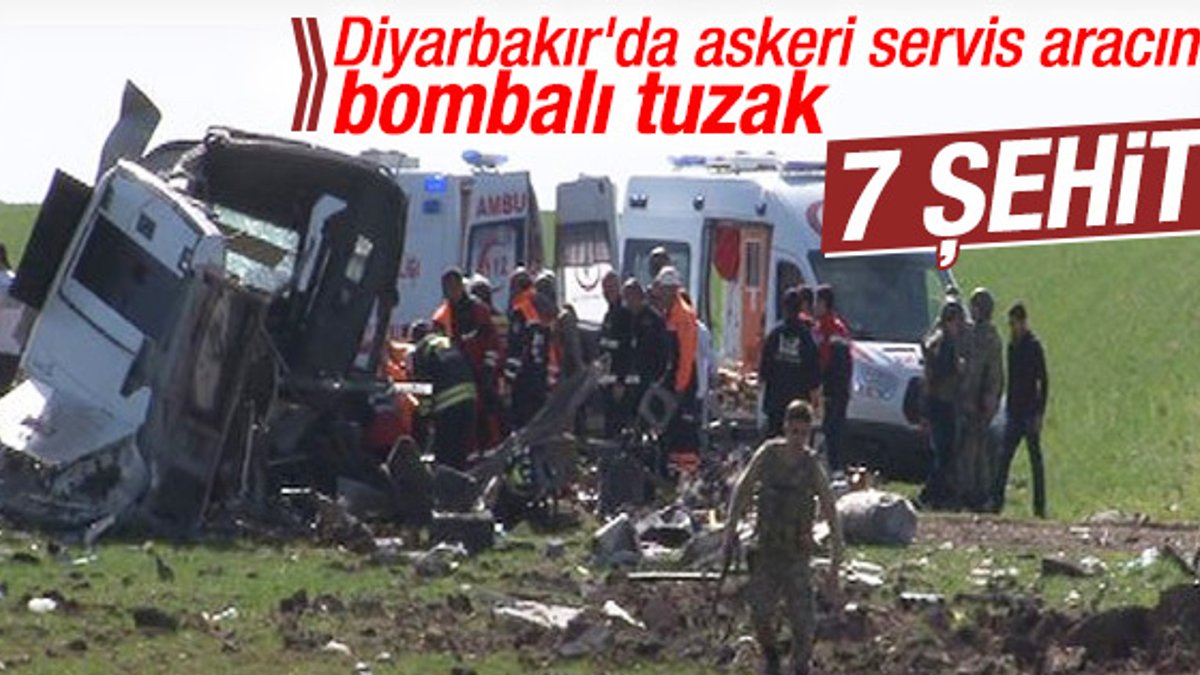 Diyarbakır'da 7 asker şehit
