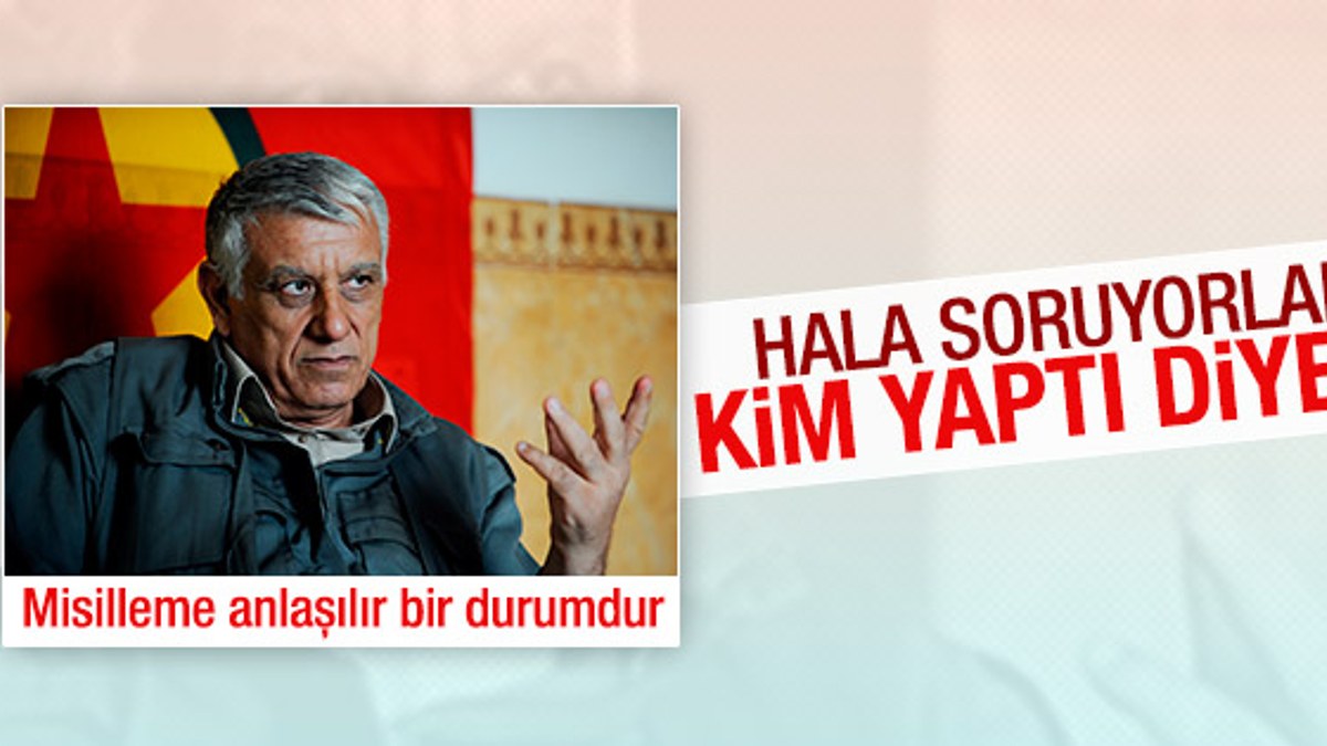 Cemil Bayık'tan Ankara saldırısı itirafı
