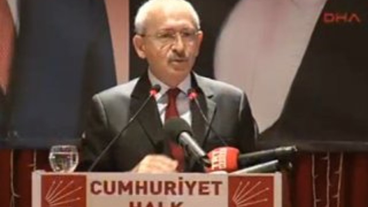 CHP lideri Kılıçdaroğlu: Çözümün adresi CHP