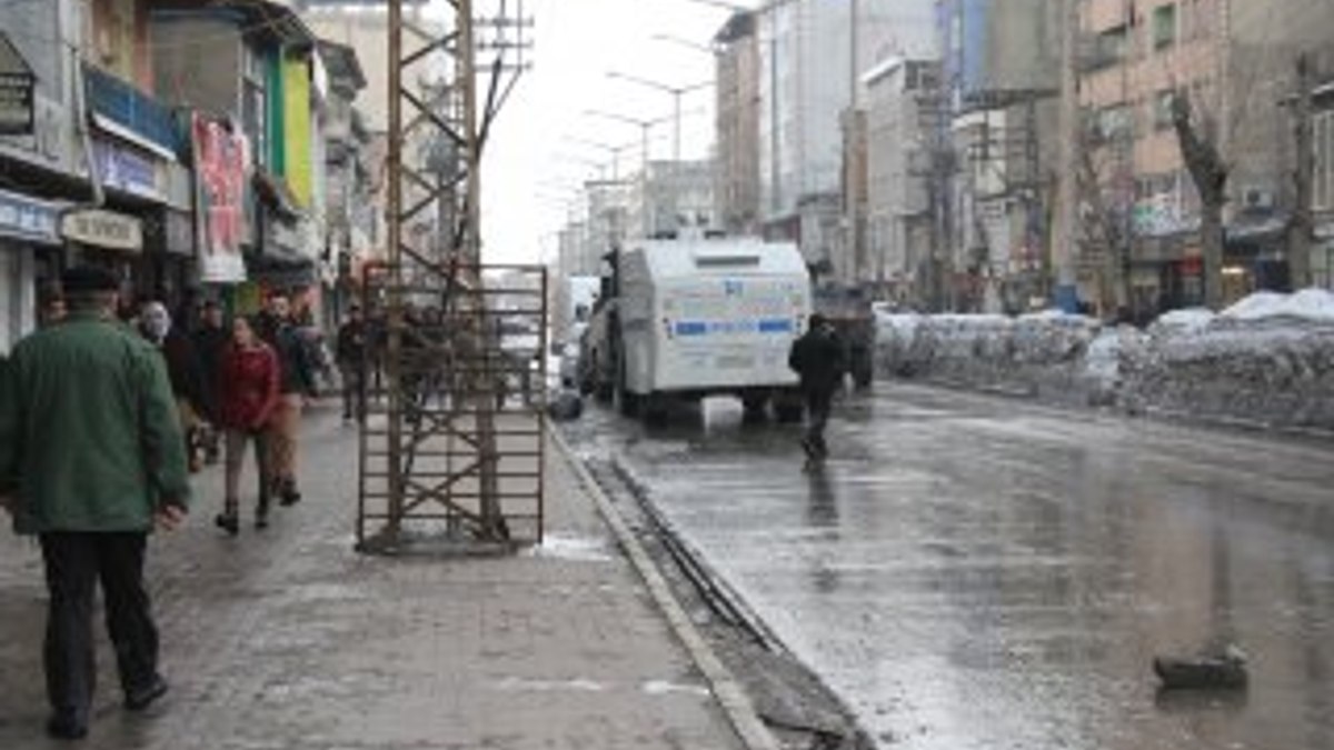 Hakkari'de izinsiz gösteri