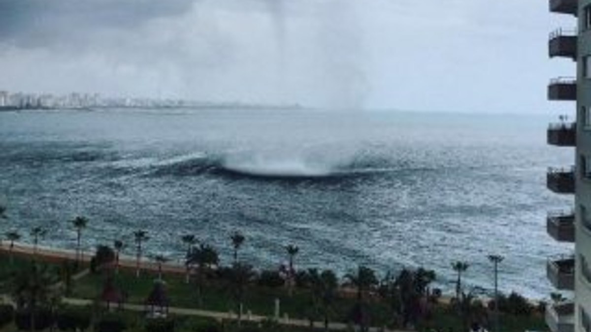 Mersin'de hortum çıktı