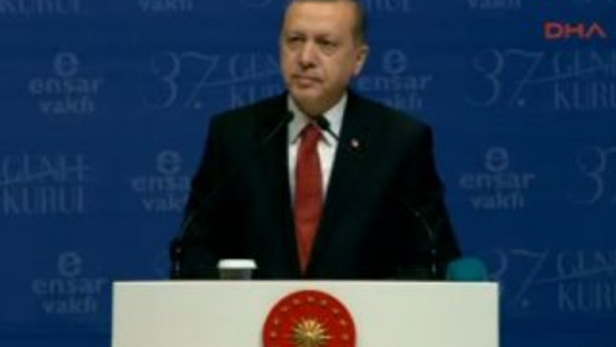 Cumhurbaşkanı Erdoğan: Dokunulmazlıklar kaldırılmalı