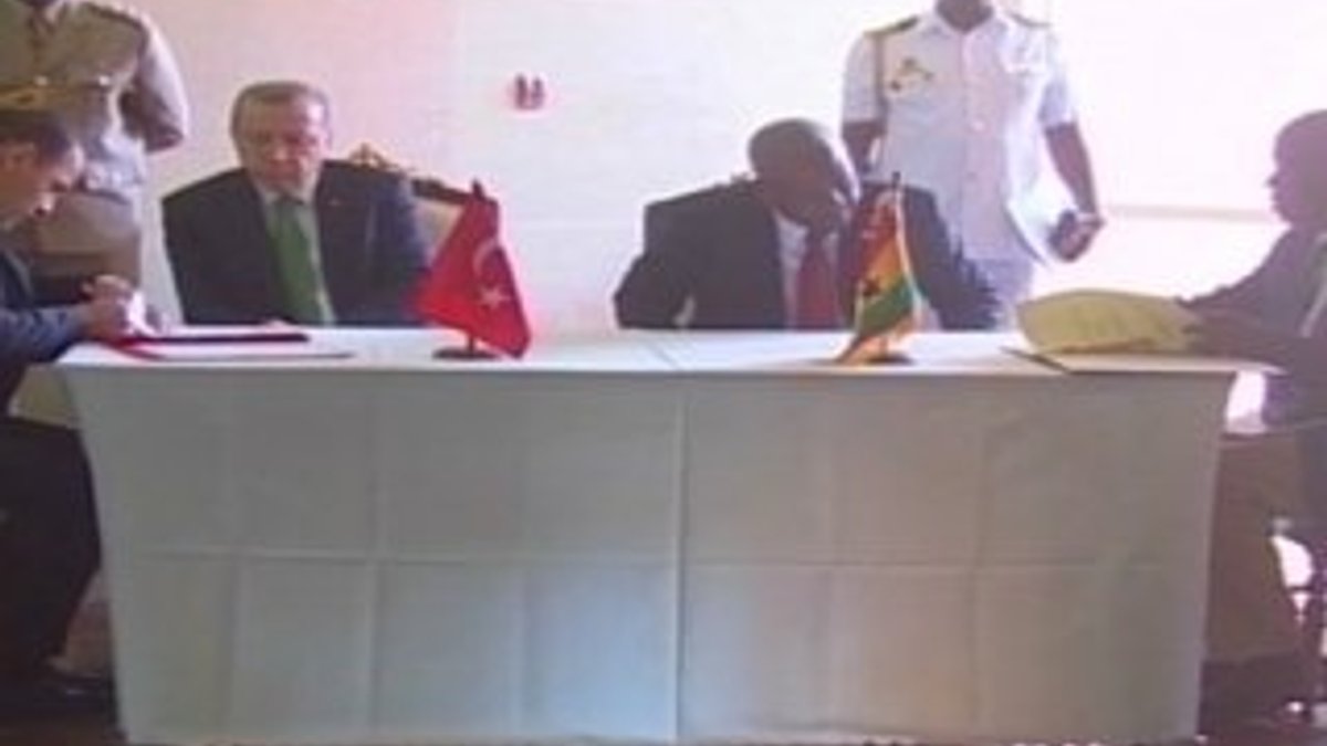 Türkiye ile Gana arasında 4 anlaşma imzalandı