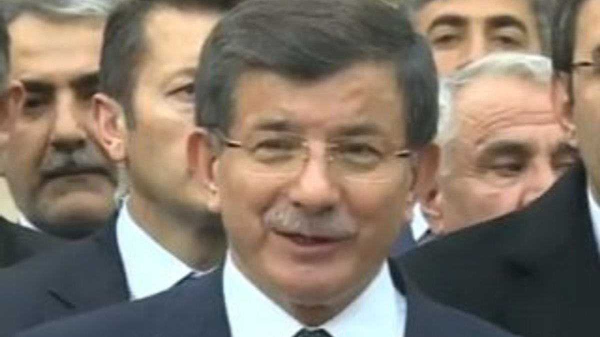 Başbakan Davutoğlu Silopi'de konuştu