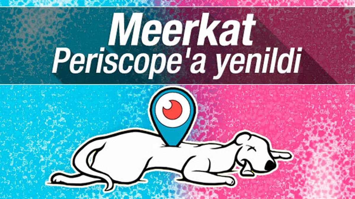 Meerkat Periscope'a yenildi