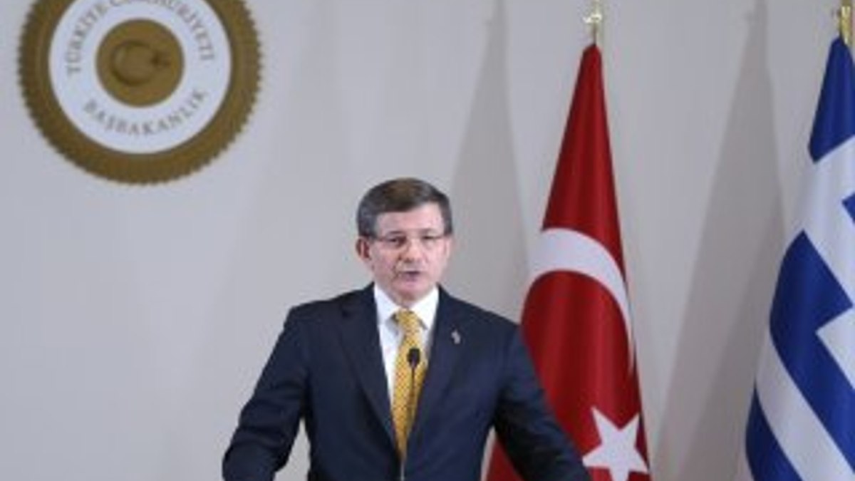 Başbakan Davutoğlu'ndan muhalefete çağrı