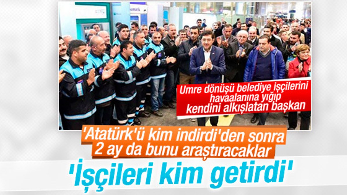 Murat Hazinedar'ı karşılayan işçiler CHP gündeminde