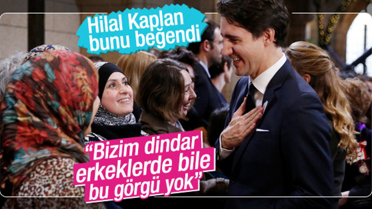 FOTOĞRAF: Kanada Başbakanı'nın Müslüman hassasiyeti
