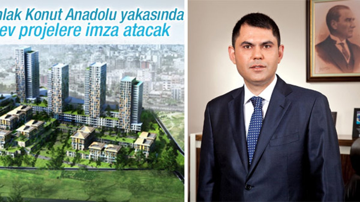 Emlak Konut Anadolu Yakası'nda yeni bir kent kuracak