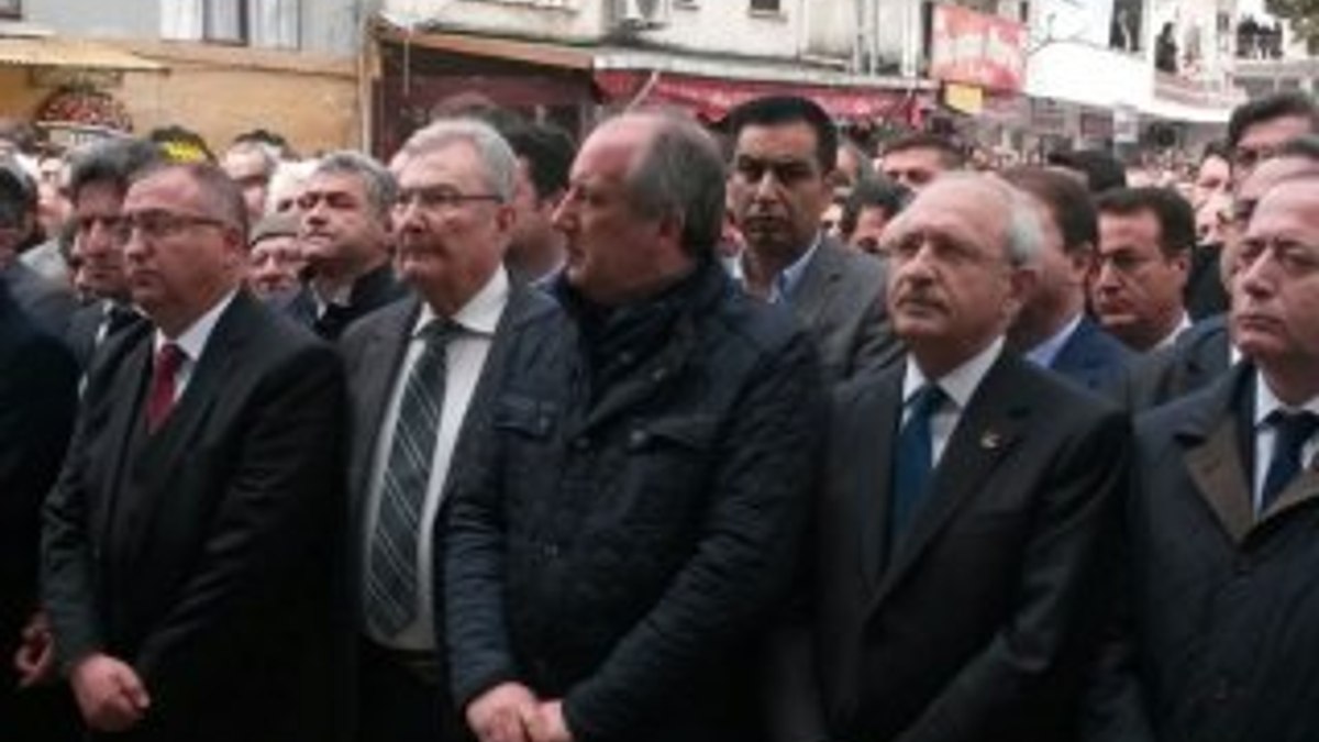 Deniz Baykal ile Kemal Kılıçdaroğlu cenazeye katıldı