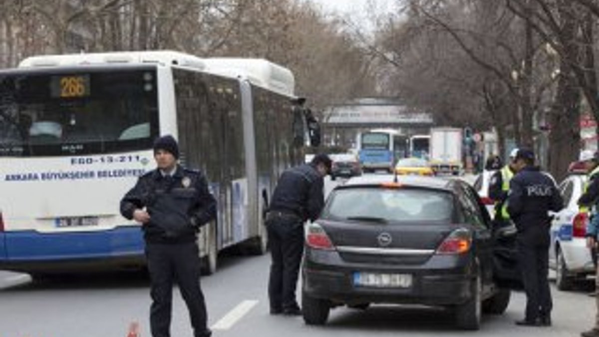 Ankara'da bombalı otobüs şüphesi
