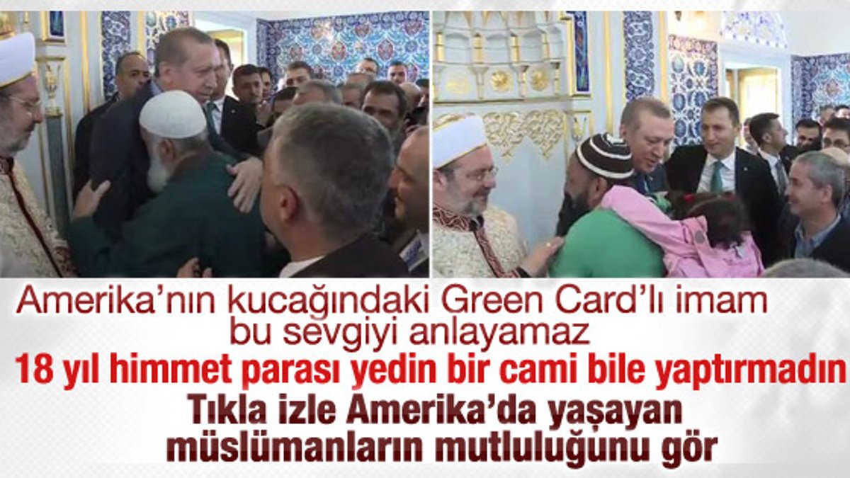 ABD'de yaşayan müslümanların Erdoğan sevgisi