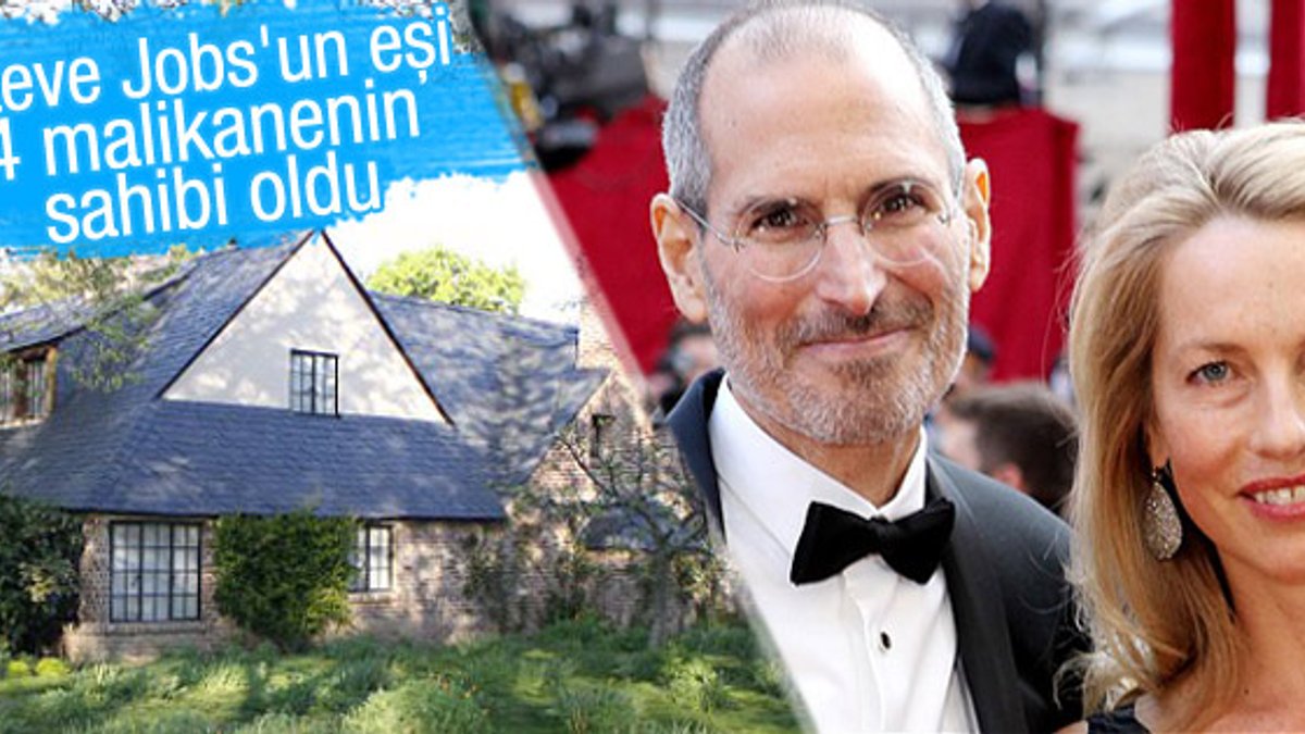 Steve Jobs eşine 4 malikaneyi miras bıraktı
