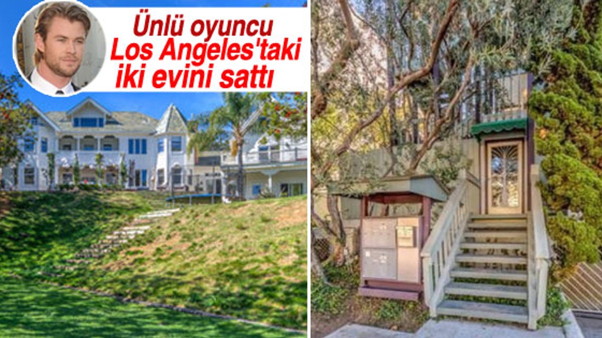 Ünlü oyuncu Los Angeles'taki iki evini sattı