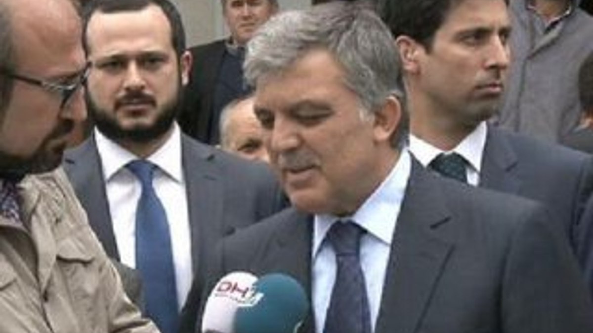 Abdullah Gül: Şehitler varken başka konular tartışılmaz