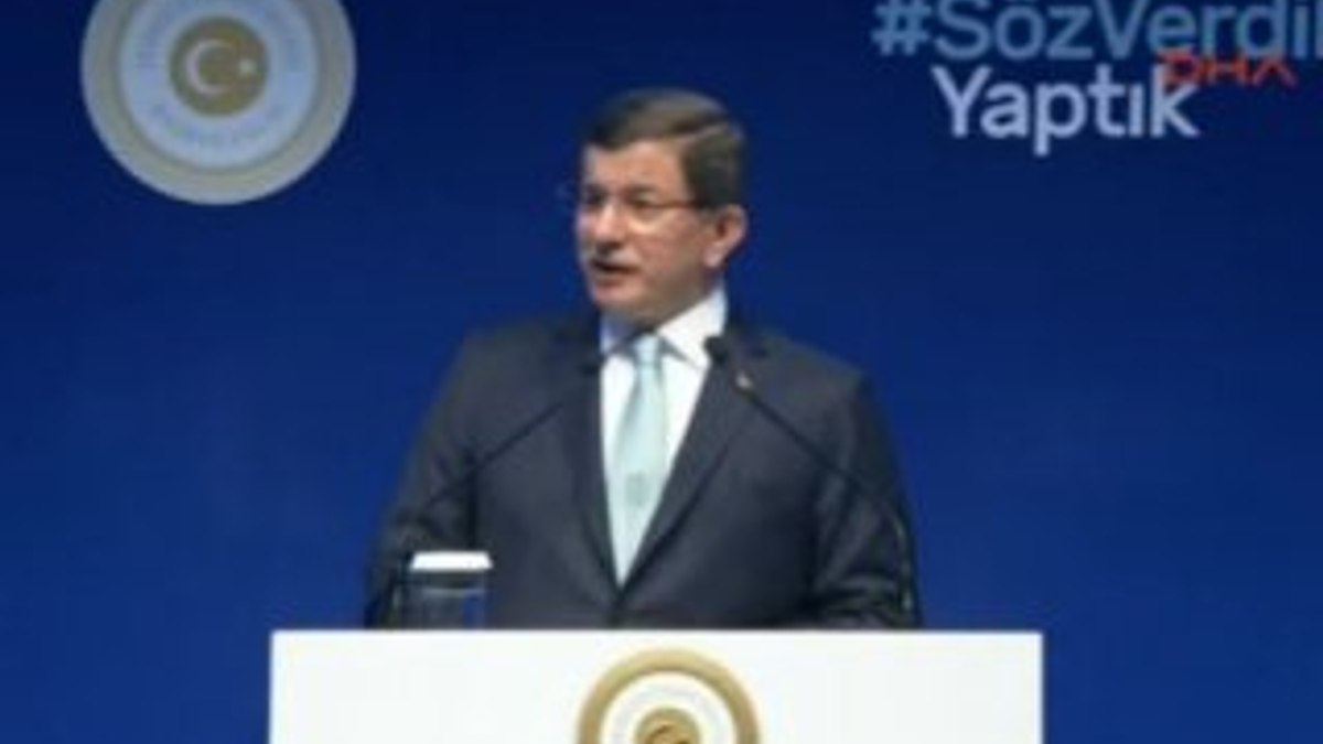 Başbakan Davutoğlu Reform Tanıtım Toplantısı'nda