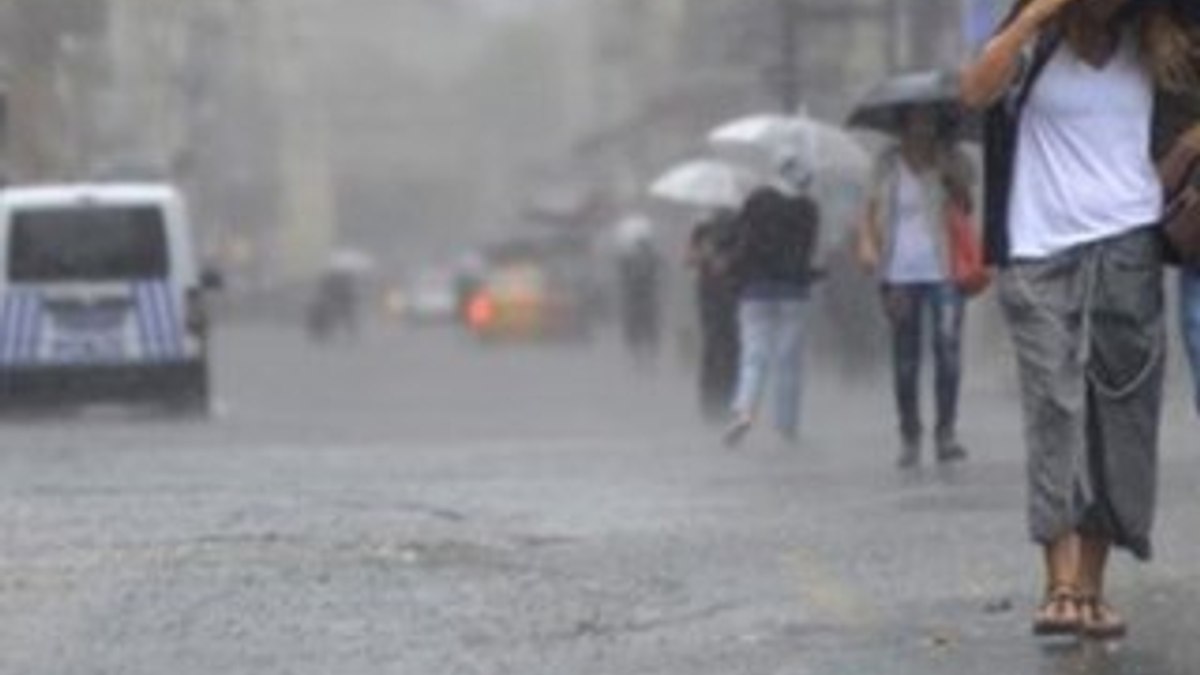 Meteoroloji'den sağanak yağış uyarısı