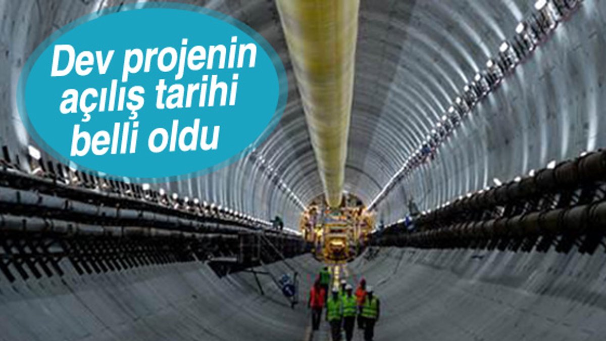 Avrasya Tüneli Aralık'ta hizmete açılacak