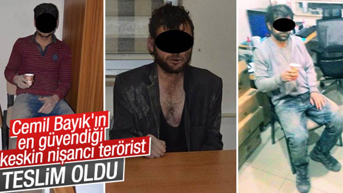 Cemil Bayık'ın en güvendiği terörist teslim oldu