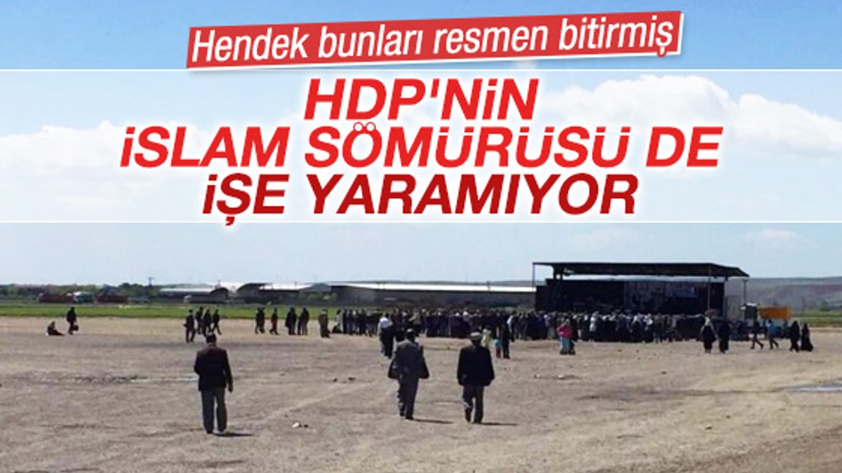HDP'nin Batman'daki Kutlu Doğum etkinliğine rağbet olmadı