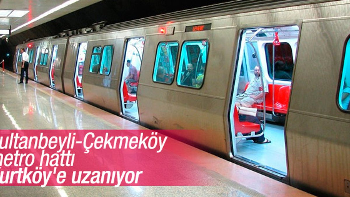 Sultanbeyli-Kurtköy metro hattında ilk adım atıldı